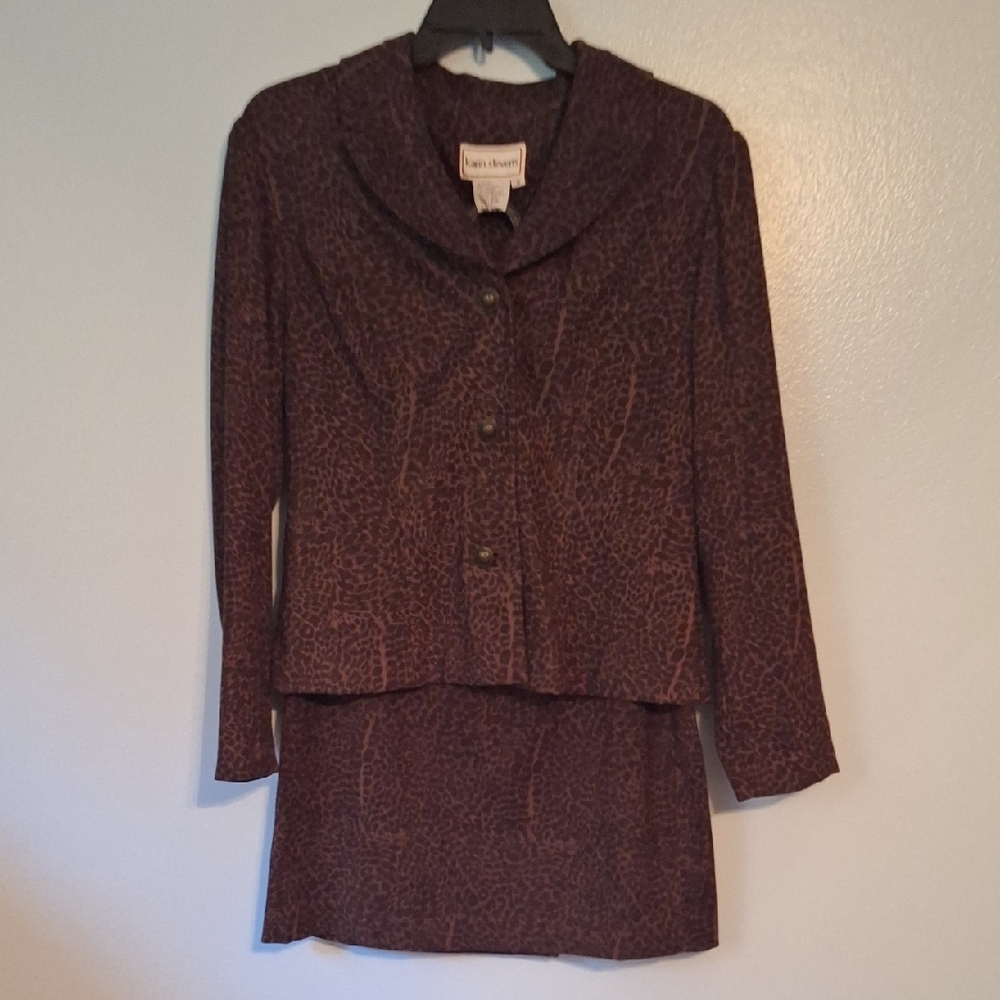 Karin Stevens Brown Blazer